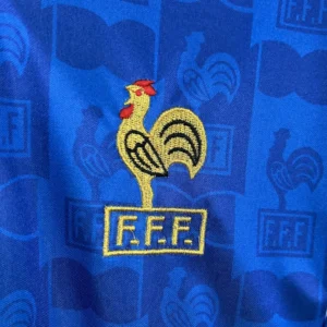 Retro France 1996 Home Jersey - Image 9