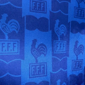 Retro France 1996 Home Jersey - Image 3