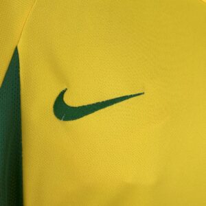 Retro Brazil 2002 Home Jersey - Image 5