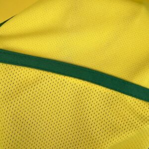 Retro Brazil 2002 Home Jersey - Image 3
