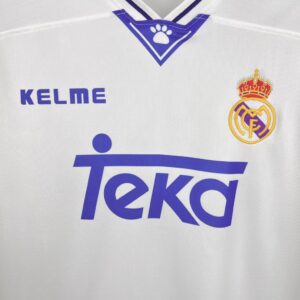 Retro Real Madrid 1996/97 Home Jersey - Image 6