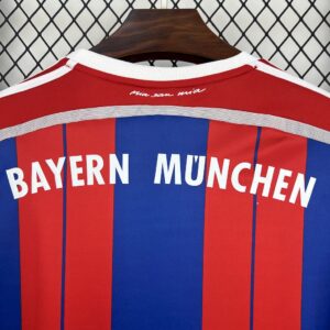 Retro Bayern Munich 2014/15 Home Jersey - Image 3
