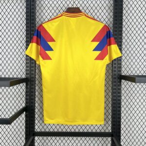 Retro Colombia 1990 Home Jersey - Image 2