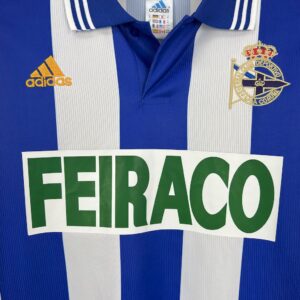 Retro Deportivo de La Coruna 1999/00 Home Jersey - Image 5