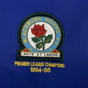 Retro Blackburn Rovers 1994/95 Home Jersey - Image 8