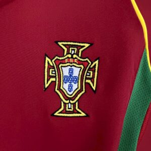 Retro Portugal 2002 Home Jersey - Image 4