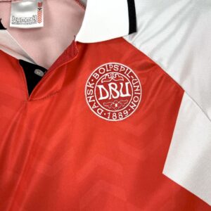 Retro Denmark 1992 Home Jersey - Image 4