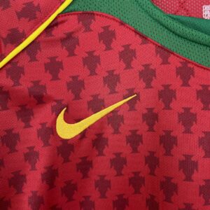 Retro Portugal 2004 Home Jersey - Image 5