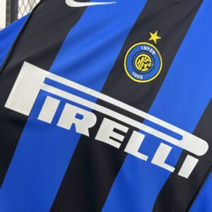 Retro Inter Milan 2004/05 Home Long Sleeves Jersey - Image 4
