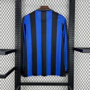 Retro Inter Milan 2009/10 Home Long Sleeves Jersey - Image 2