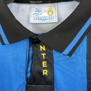 Retro Inter Milan 1993/94 Home Jersey - Image 6