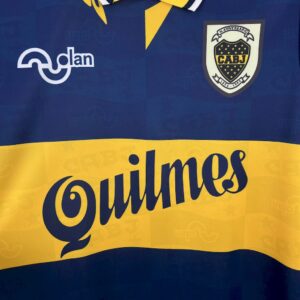 Retro Boca Juniors 1995/96 Home Jersey - Image 5