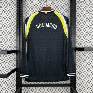 Retro Borussia Dortmund 1995/96 Away Long Sleeves Jersey - Image 2