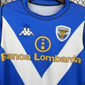 Retro Brescia 2003/04 Home Long Sleeves Jersey - Image 4