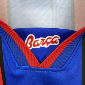 Retro Barcelona 1995/97 Home Long Sleeves Jersey - Image 6