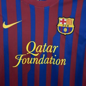 Retro Barcelona 2011/12 Home Long Sleeves Jersey - Image 4
