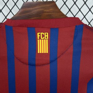 Retro Barcelona 2011/12 Home Long Sleeves Jersey - Image 10