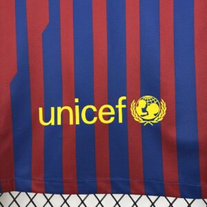 Retro Barcelona 2011/12 Home Long Sleeves Jersey - Image 9