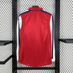 Retro Arsenal 2000/01 Home Long Sleeves Jersey - Image 2