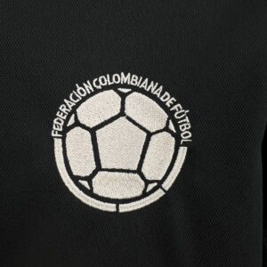 Mens Colombia 2024/25 100th Black Anniversary Jersey - Image 5
