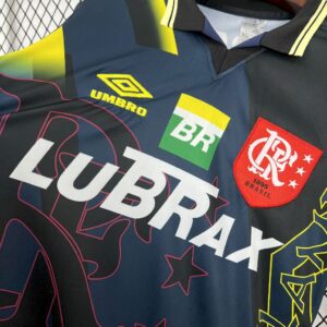Retro Flamengo 1998 Goalkeeper Retro Long Sleeves Jersey - Image 6