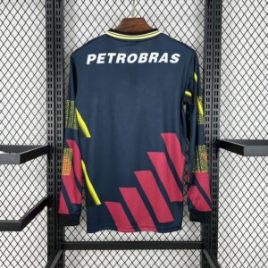 Retro Flamengo 1998 Goalkeeper Retro Long Sleeves Jersey - Image 2