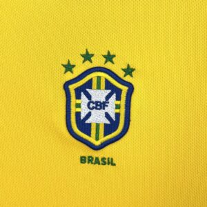 Retro Brazil 1998 Home Jersey - Image 5