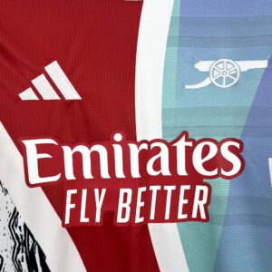 Mens Arsenal adidas 2024/25 Pre Match Jersey - Image 5