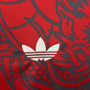 Mens Real Madrid 2024/25 Red and black dragon Jersey - Image 7