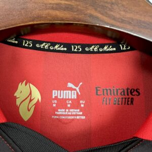 Mens AC Milan 2024/25 125th Anniversary Edition  Retro Jersey - Image 6