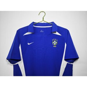 Retro Brazil 2002 Away Jersey - Image 9