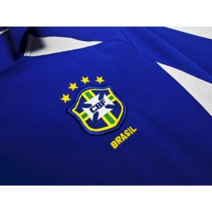 Retro Brazil 2002 Away Jersey - Image 6