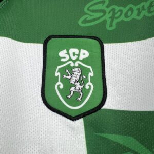 Retro Sporting CP 1999/00 Home Jersey - Image 4