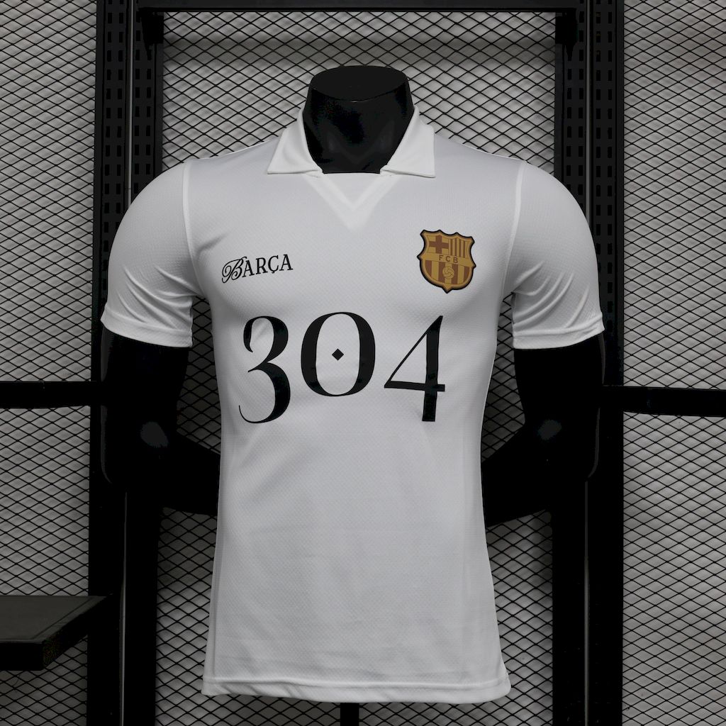 Mens Barcelona 2024/25 ‘LAMINE YAMAL 304’ Special Edition Jersey Player Version