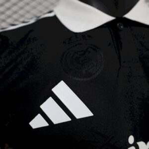 Mens Real Madrid  2025/26 Black Special Edition Jersey Player Version - Image 7