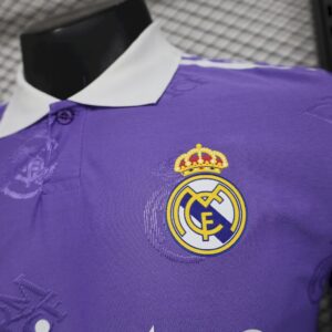 Mens Real Madrid  2025/26 Light purple special edition Jersey Player Version - Image 3