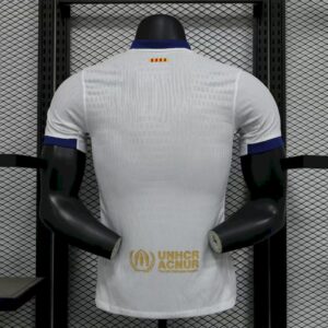 Mens Barcelona 2024/25 White exposure version Jersey Player Version - Image 2