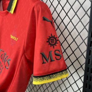 Mens AC Milan 2025/26 Co-Branded Red Edition Jersey - Image 3