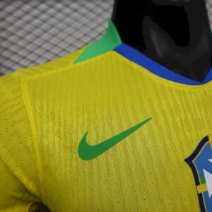 Mens Brazil 2025/26 Home Jersey Player Version - Image 5