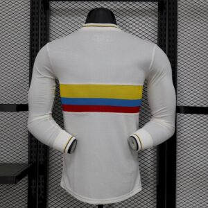Mens Colombia 2024/25 100th Anniversary Long Sleeves Jersey Player Version - Image 2