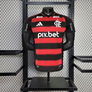 Mens Flamengo 2025/26 Home Jersey Player Version - Image 2