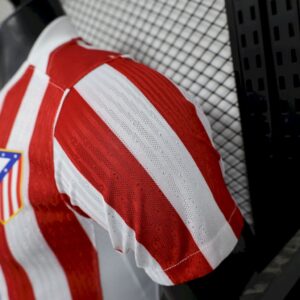 Mens Atletico Madrid 2025/26 Home Jersey Player Version - Image 3