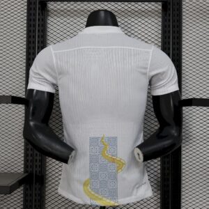 Mens Tottenham Hotspur 2025/26 White Gold Snake Edition Jersey Player Version - Image 2