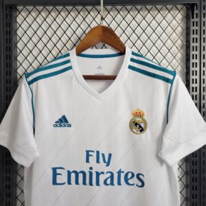 Retro Real Madrid 2017/18 Home Jersey - Image 9