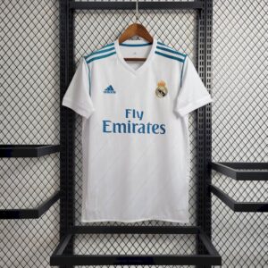 Retro Real Madrid 2017/18 Home Jersey - Image 3