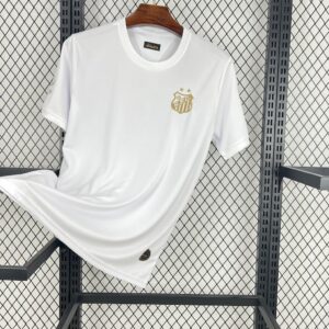 Mens Santos 2025/26 Pele 1.000 GOLS White Jersey