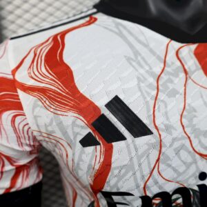Mens Real Madrid 2025/26 White Black Dragon special edition Jersey Player Version - Image 6