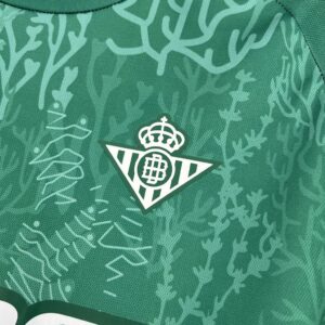 Mens Real Betis 2024/25 Seaweed theme Jersey - Image 5