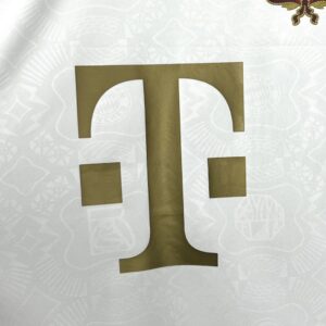 Mens Bayern Munich 2024/25 125 Anniversary White Jersey - Image 8