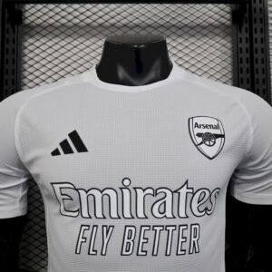 Mens Arsenal 2024/25 White Special Edition Jersey Player Version - Image 3
